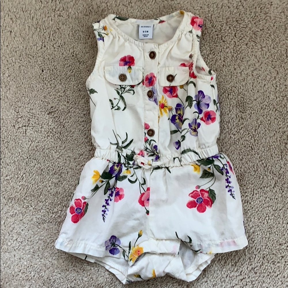 Old Navy Floral Romper